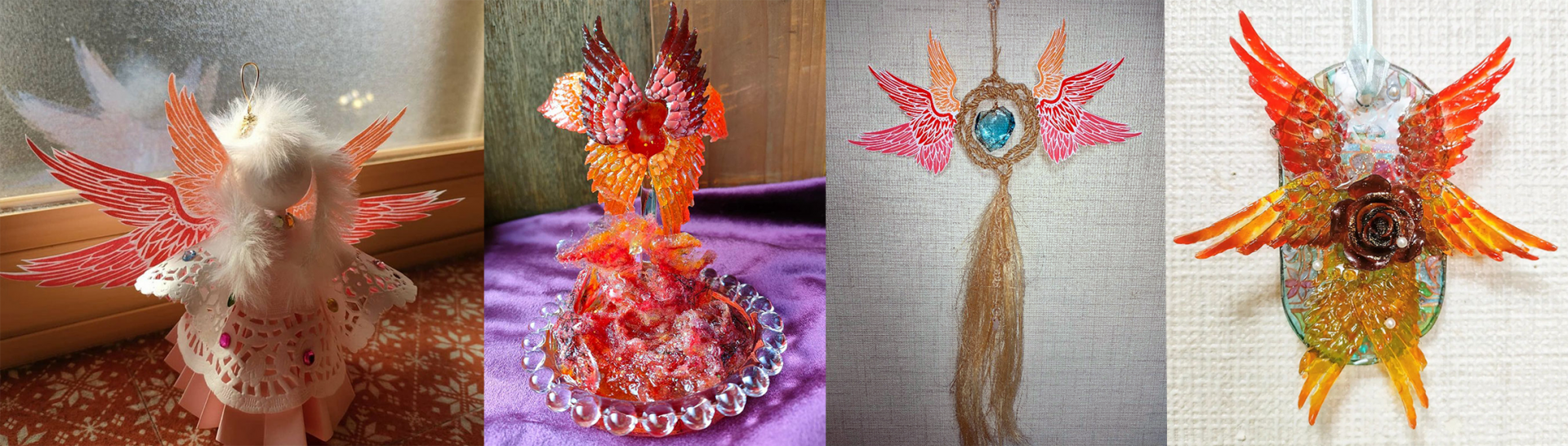 #SeraphimCreativityChallenge contributions of a six-winged Serapim Angels made by Miho from Japan