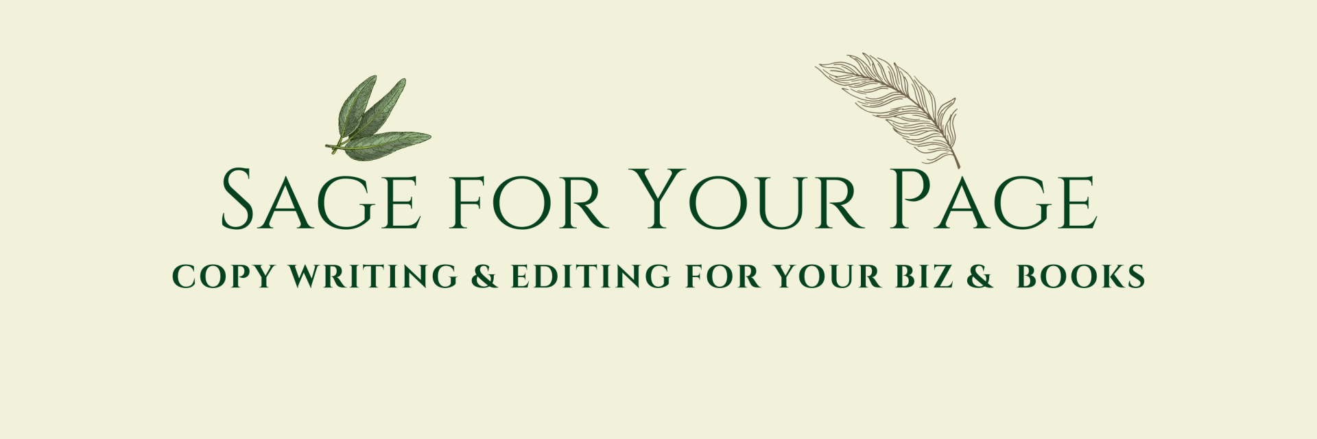 Copy Writing & Editing for your biz & books