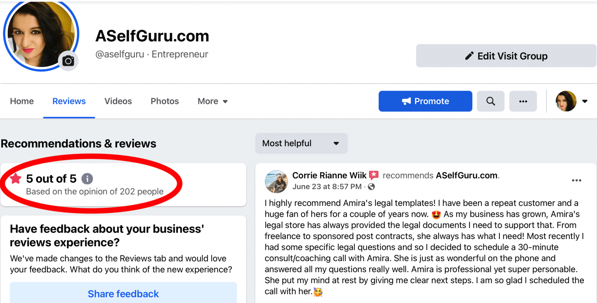 facebook reviews of legal bundle aselfguru