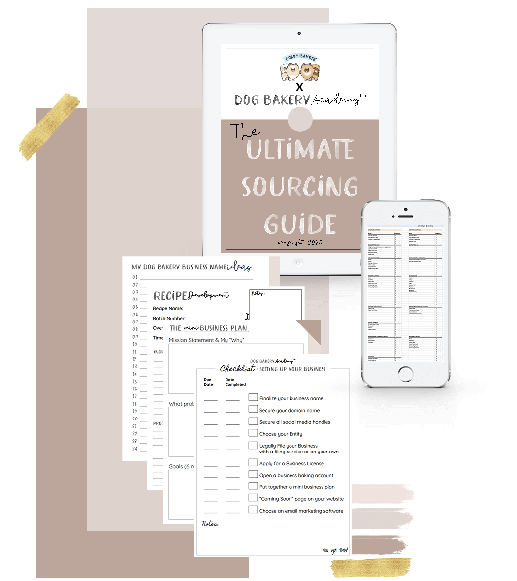 how to start a dog bakery business