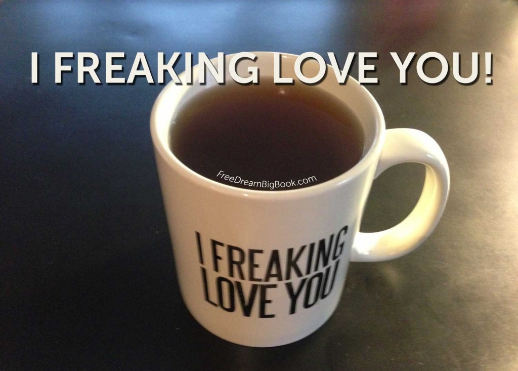 I freaking love you - by Croix Sather