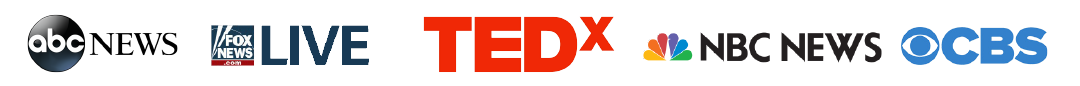 News channels that have featured Croix Sather, Fox, NBC, CBS, ABC, TEDx