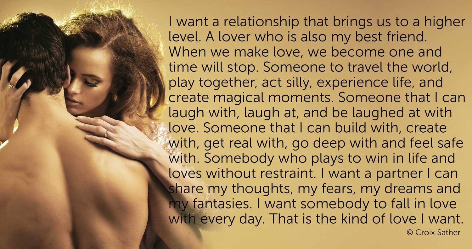 This is the kind of Love that I want by Croix Sather