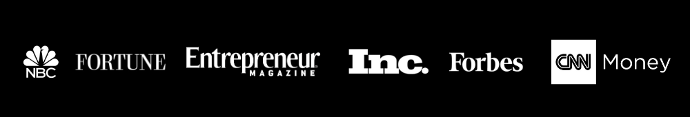 Nick has been featured in these magazines & TV - Forbes, Entrepreneur, Inc, CNN, Fortune, NBC