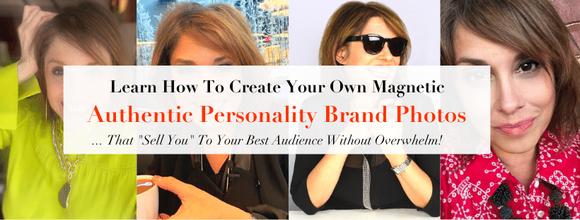 Learn how to create your own authentic branding photos without overwhelm