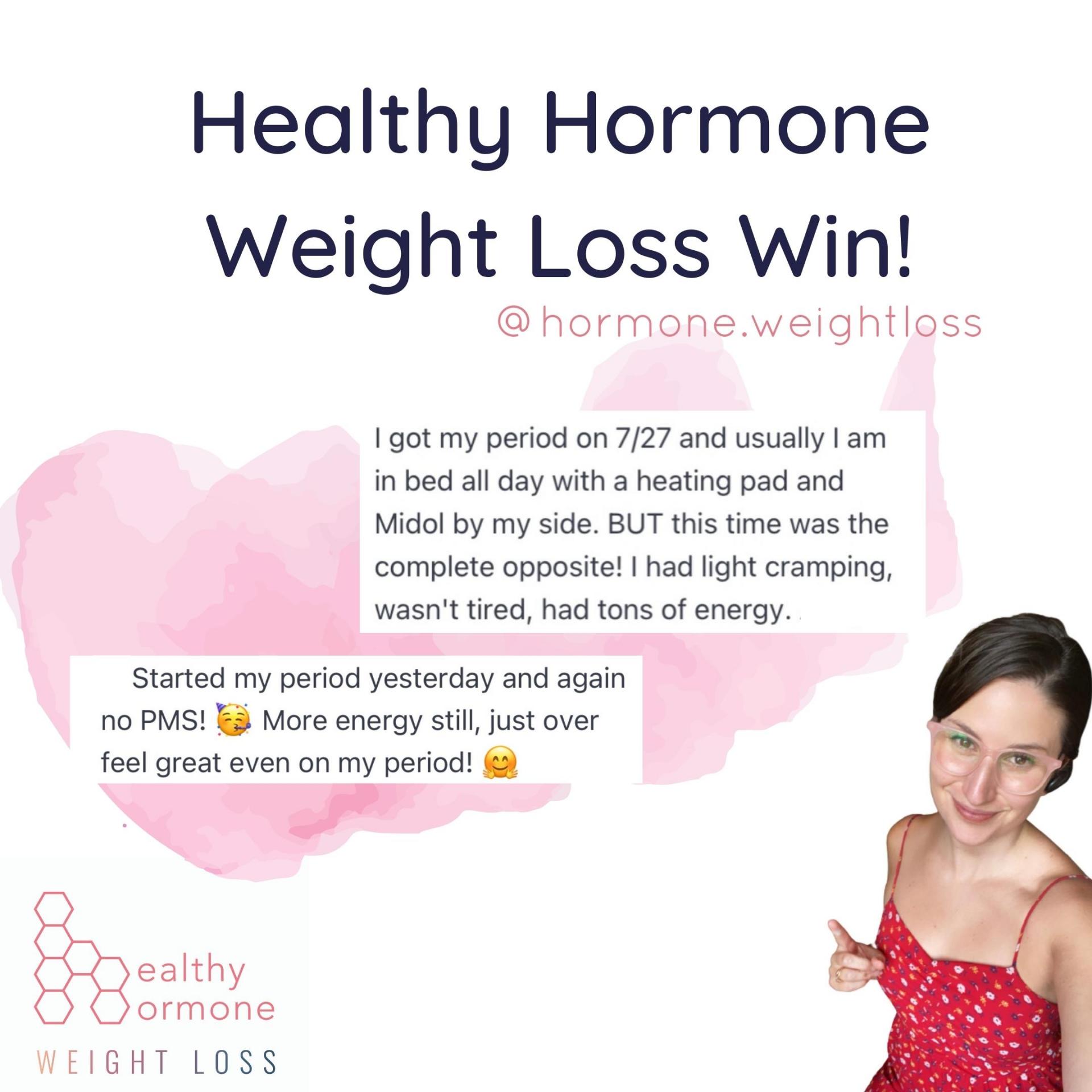 Healthy Hormone Weight Loss Client Testimonial Review