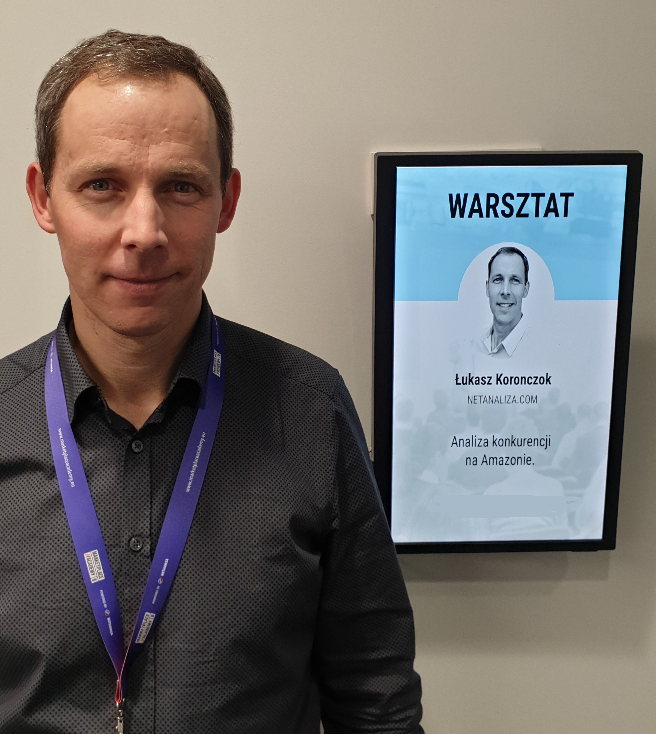 Łukasz Koronczok - ekspert sprzedaży przez platformę Amazon