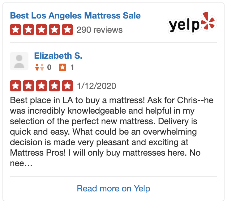 best los angeles mattress reviews