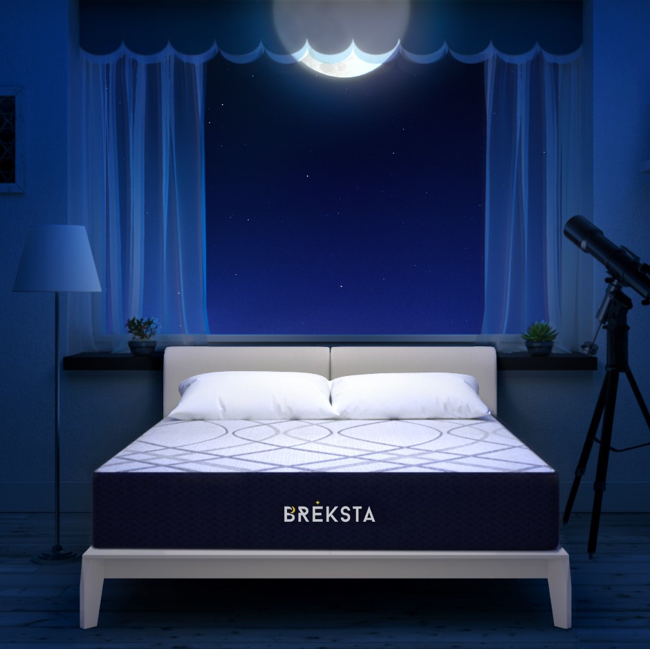 Breksta Mattress Guest Room bed