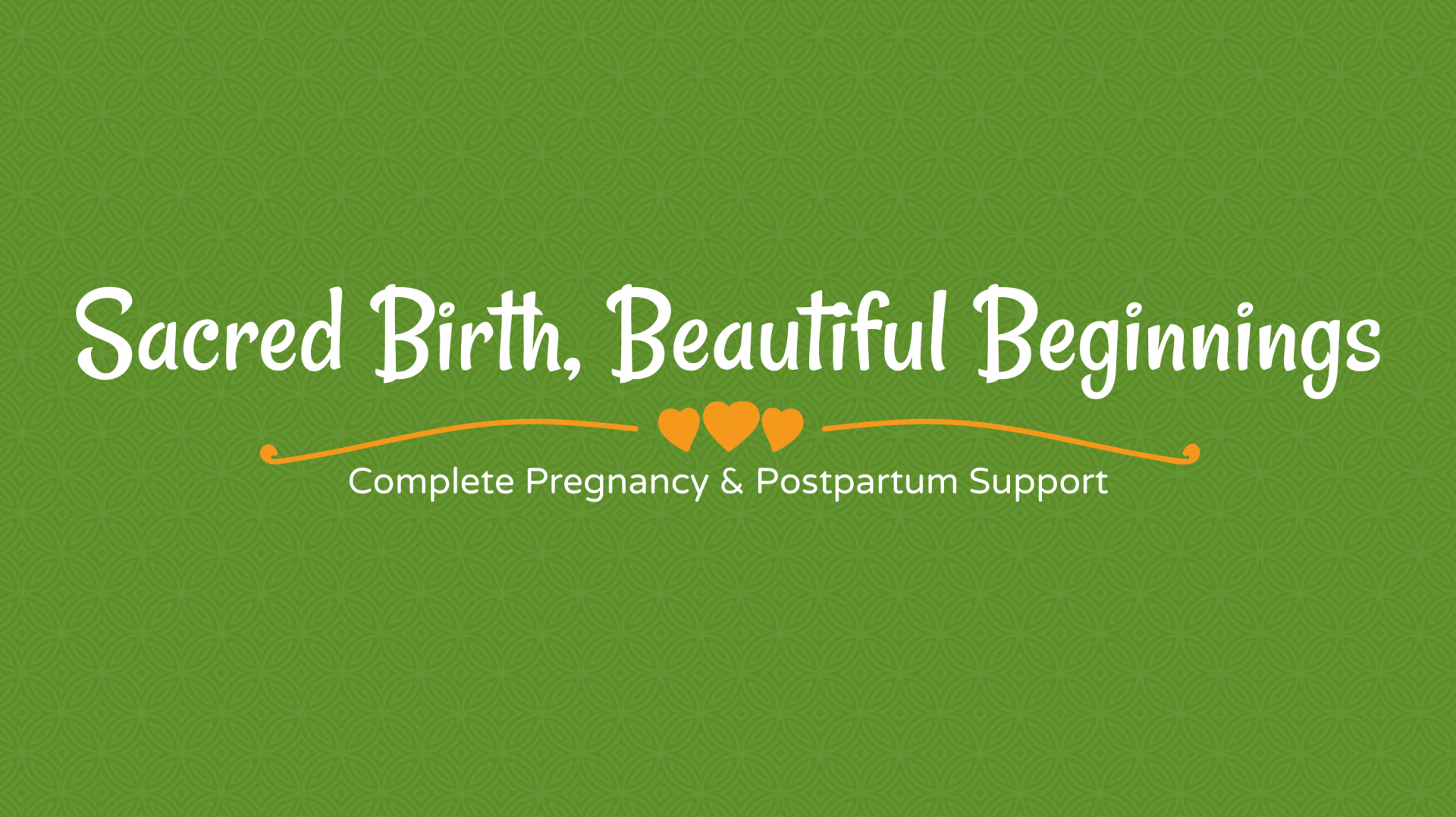 Sacred Birth, Beautiful Beginnings Logo