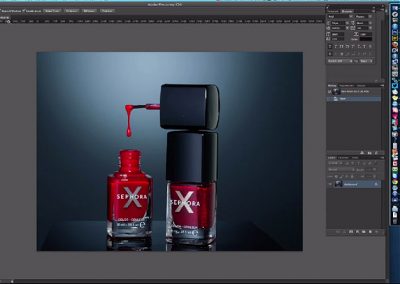 Advanced product photography, post-production