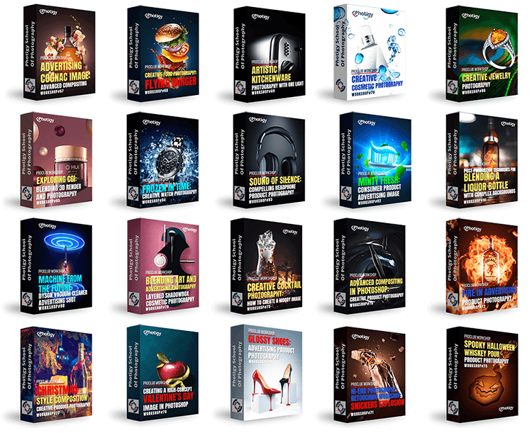 Product photography workshops - bundle