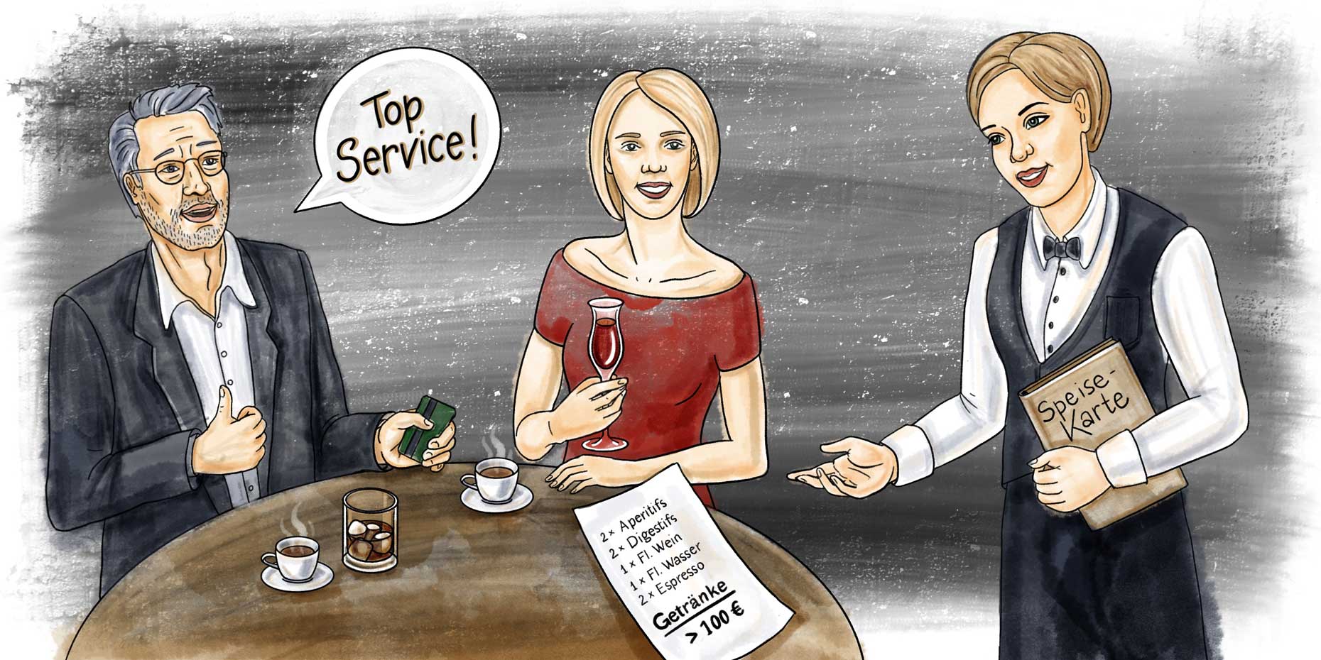 Service Schulung Upselling Restaurant