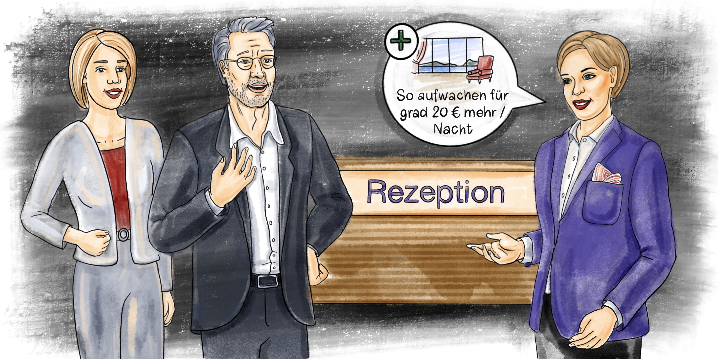 Upselling Rezeption Hotel Schulung