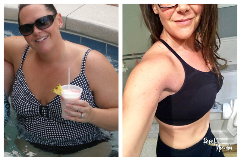 Reset with Miranda Success - Before and After - Weight Loss & Metabolic Reset