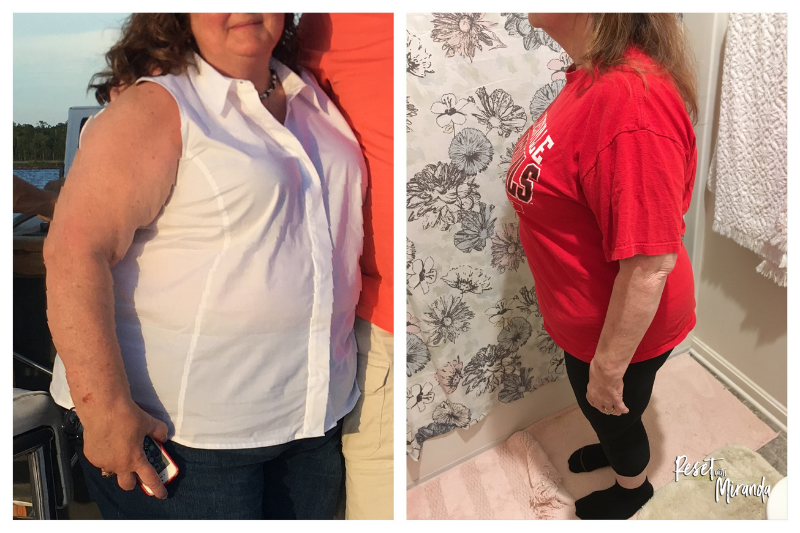 Reset with Miranda Success - Before and After - Weight Loss & Metabolic Reset
