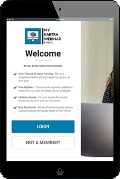 Kartra Webinar Funnel