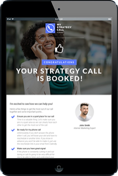 Kartra - Strategy Call Funnel