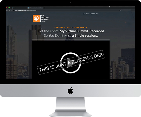 Kartra - Virtual Summit Funnel