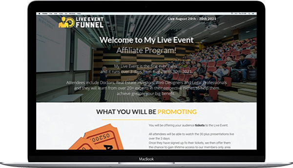 Kartra - Live Event Funnel