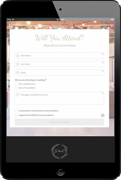 Kartra - Wedding Website