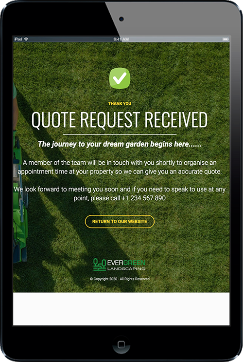 Kartra - Landscaping Funnel