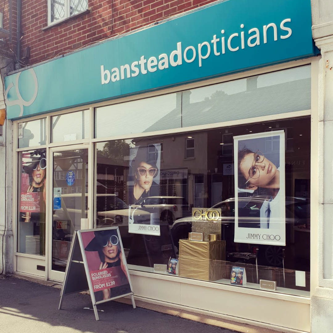banstead opticians store front
