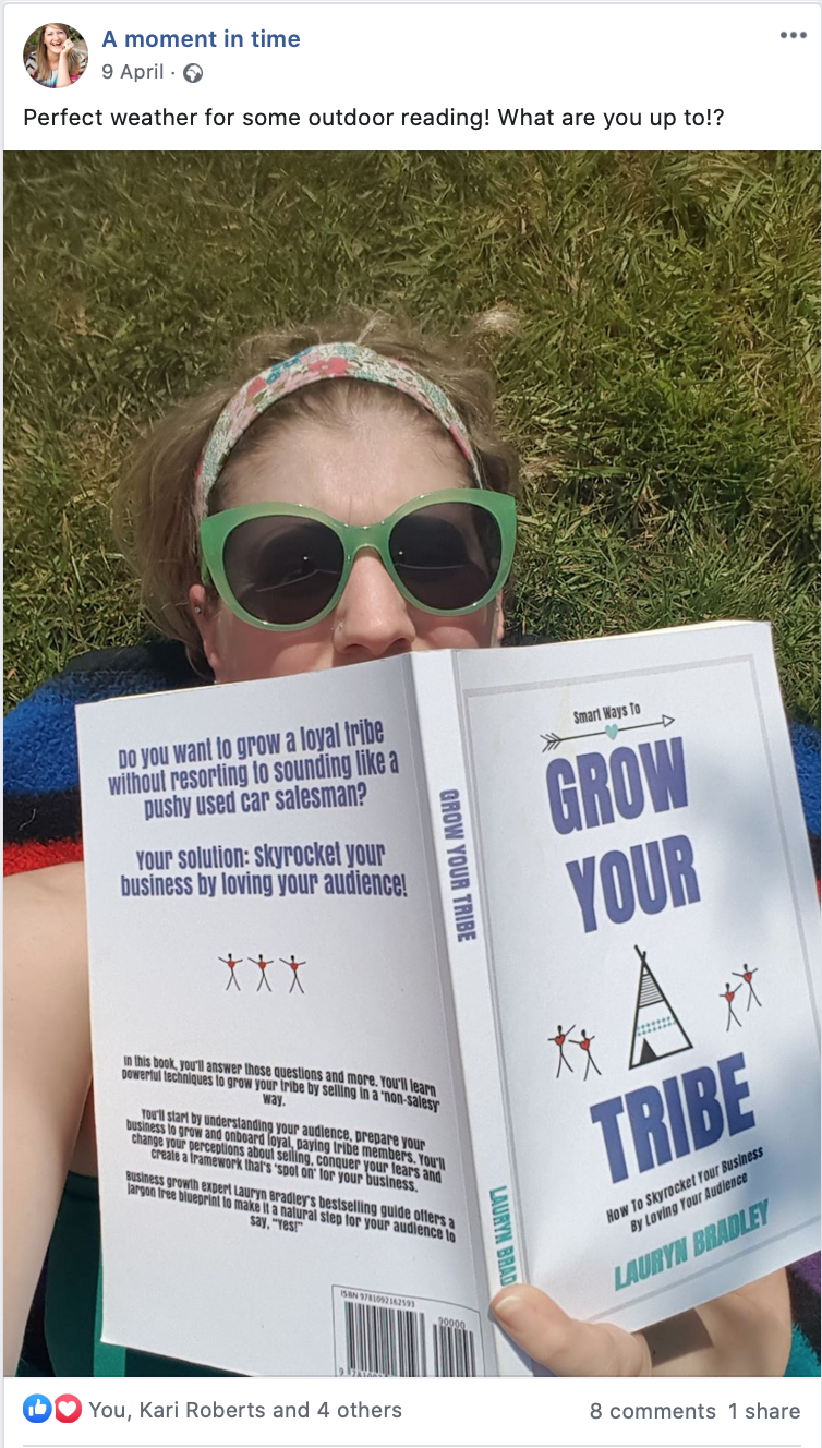 Grow Your Tribe. Testimonial. Lor Bradley