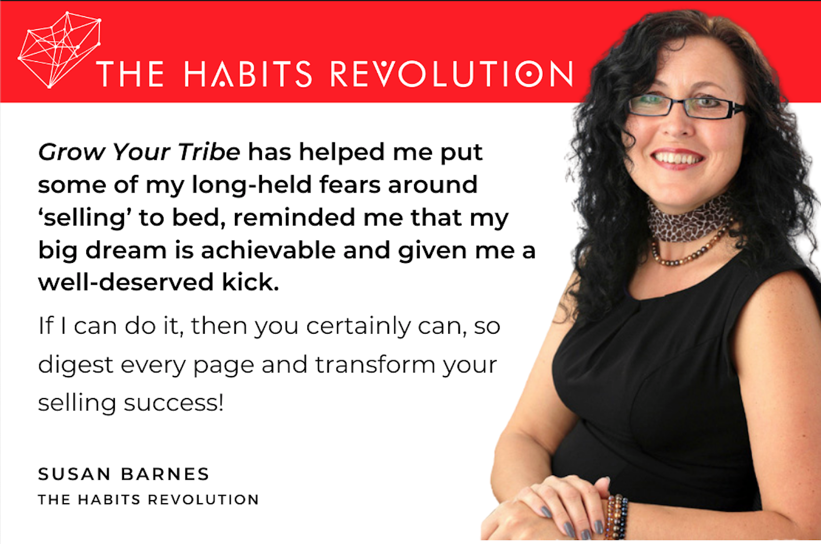 Lauryn Bradley. Grow Your Tribe. Testimonial