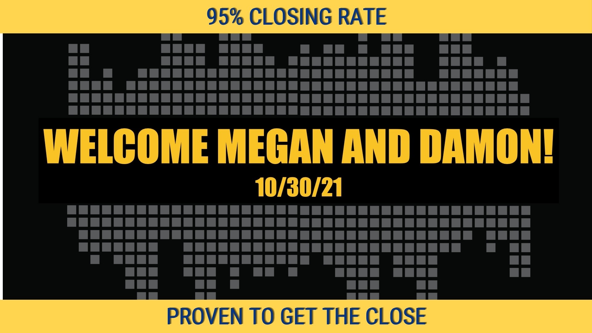 95% closing rate and success, proven to work