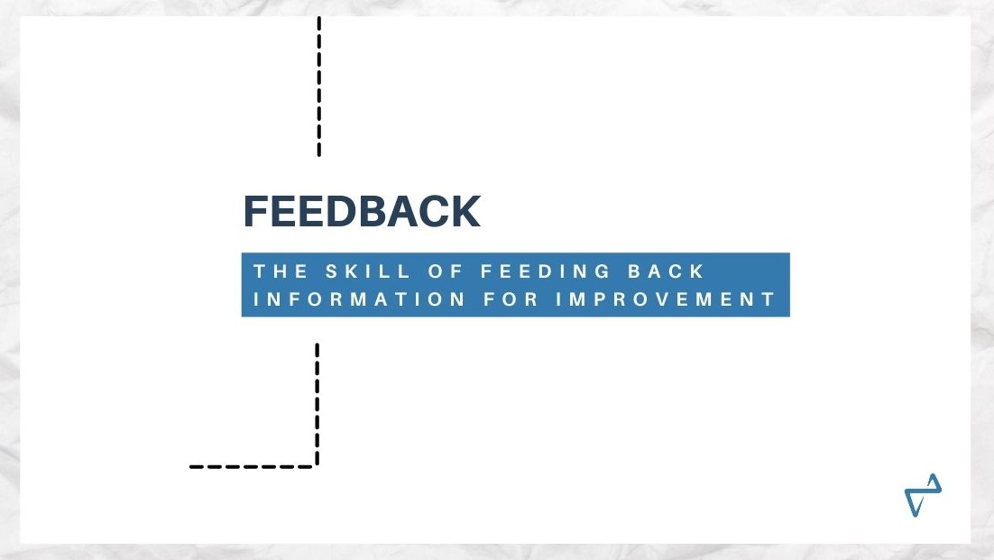 Give the right feedback