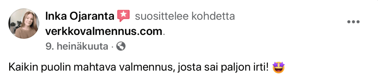 Kokemuksia verkkovalmennus.com VAKAVA-kokeen ja soveltuvuuskokeen valmennus