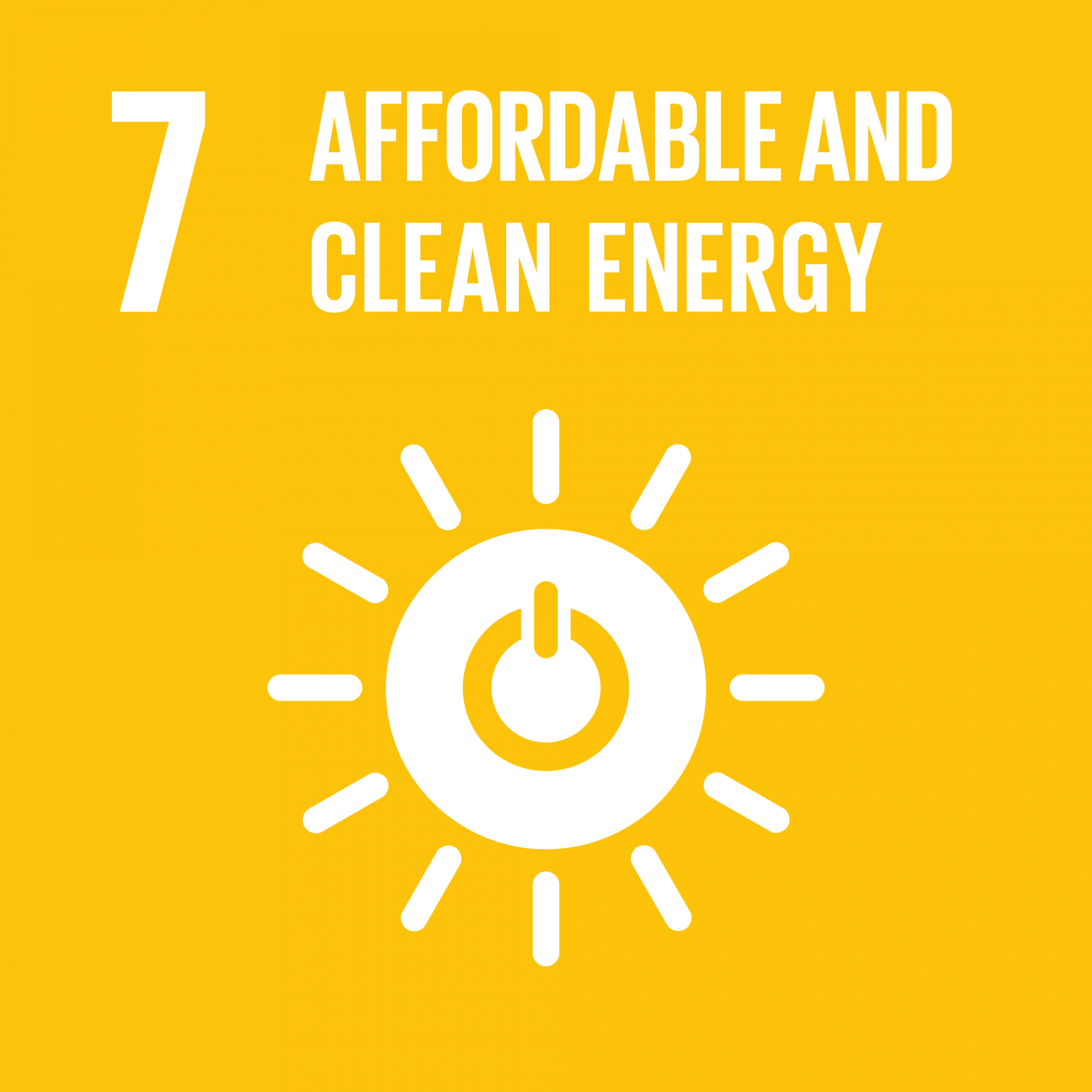 Affordable and Clean Energy - Global Goal 7