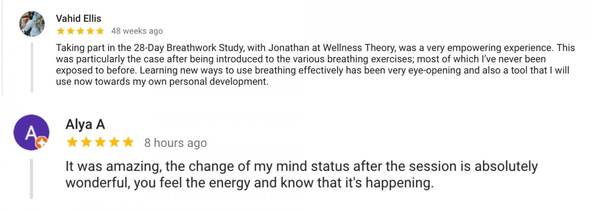 Event testimony - Vahid & Alya