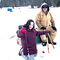 Harmon Lake Ice Fishing