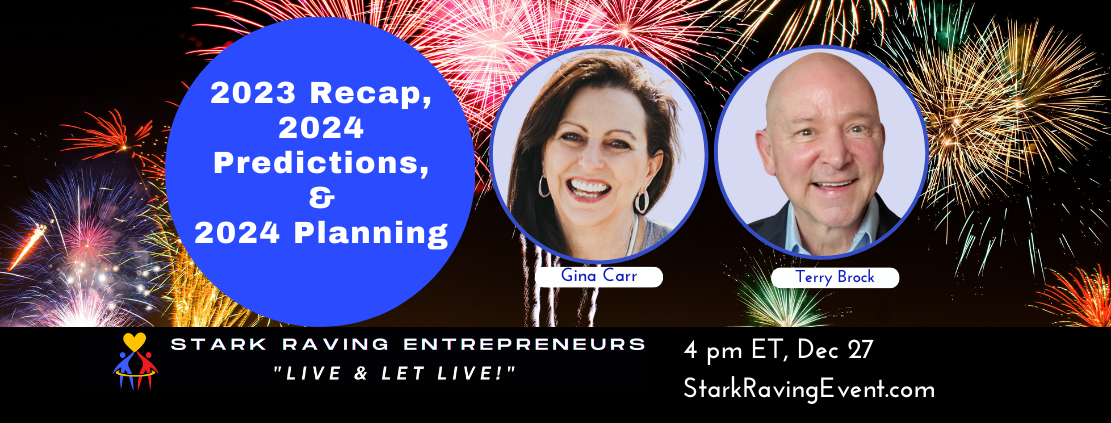 2023 Recap, 2024 Predictions, & 2024 Planning with Gina Carr & Terry Brock