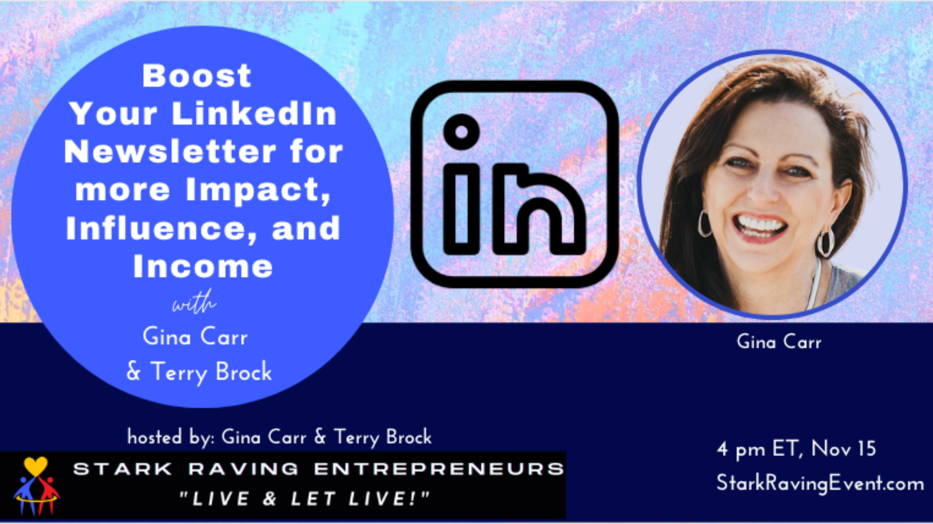 Stark Raving Entrepreneurs - Weekly Power Session