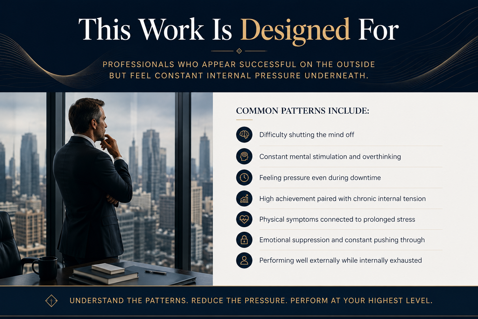 Who the work is for graphic