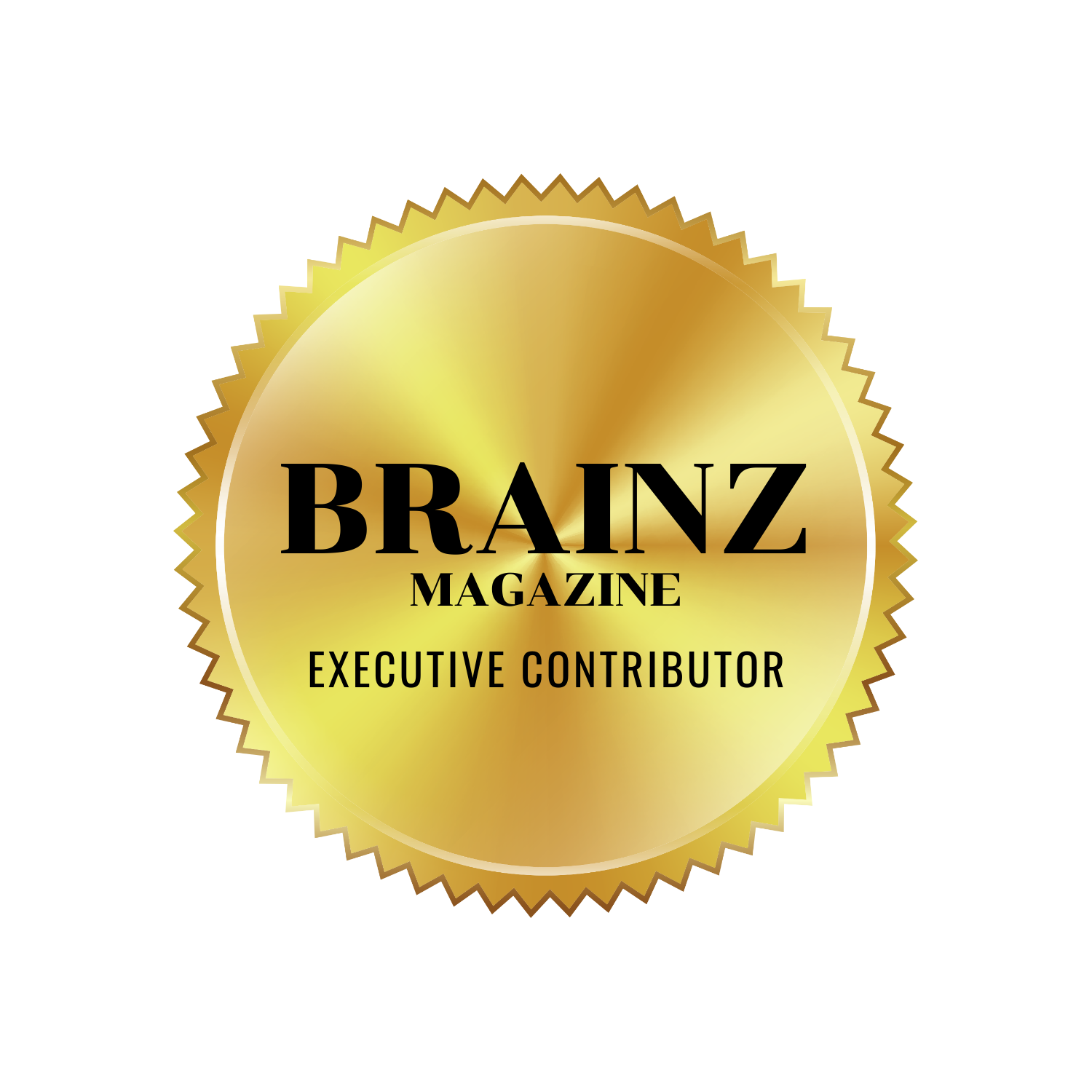 Brainz Magazine Executive Contributor Badge