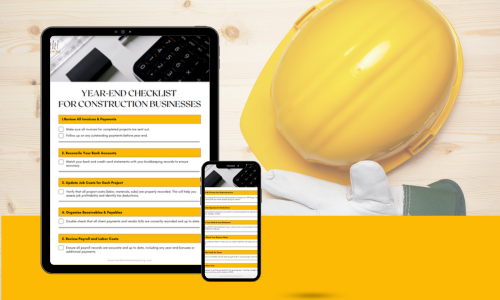 Year End Checklist mockup