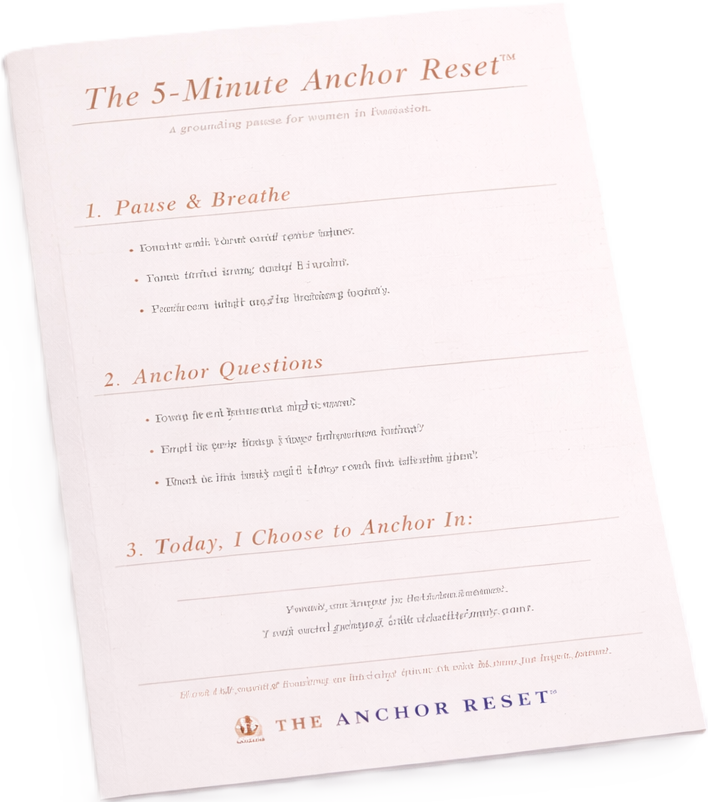 THE ANCHOR RESET™ 