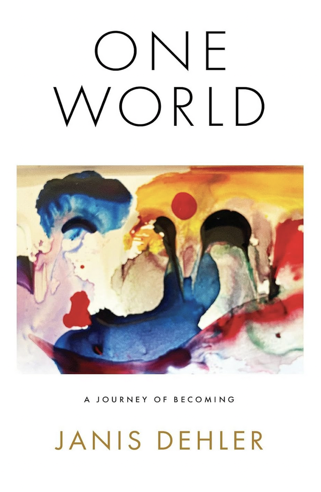 One World poetry art book by Janis Dehler edited by Sage Taylor Kingsley editor
