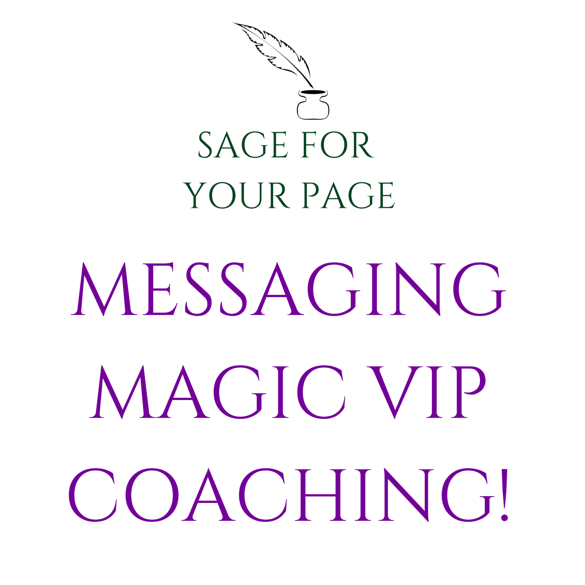 Messaging Magic VIP Coaching!