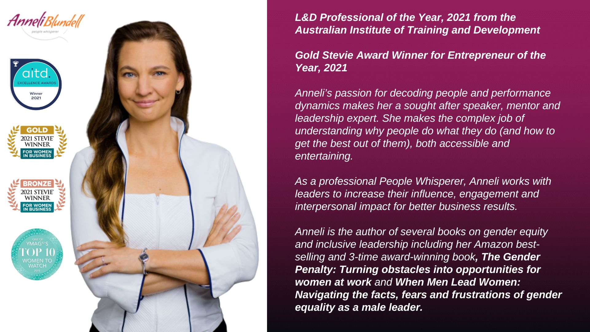 Anneli Blundell - People Whisperer