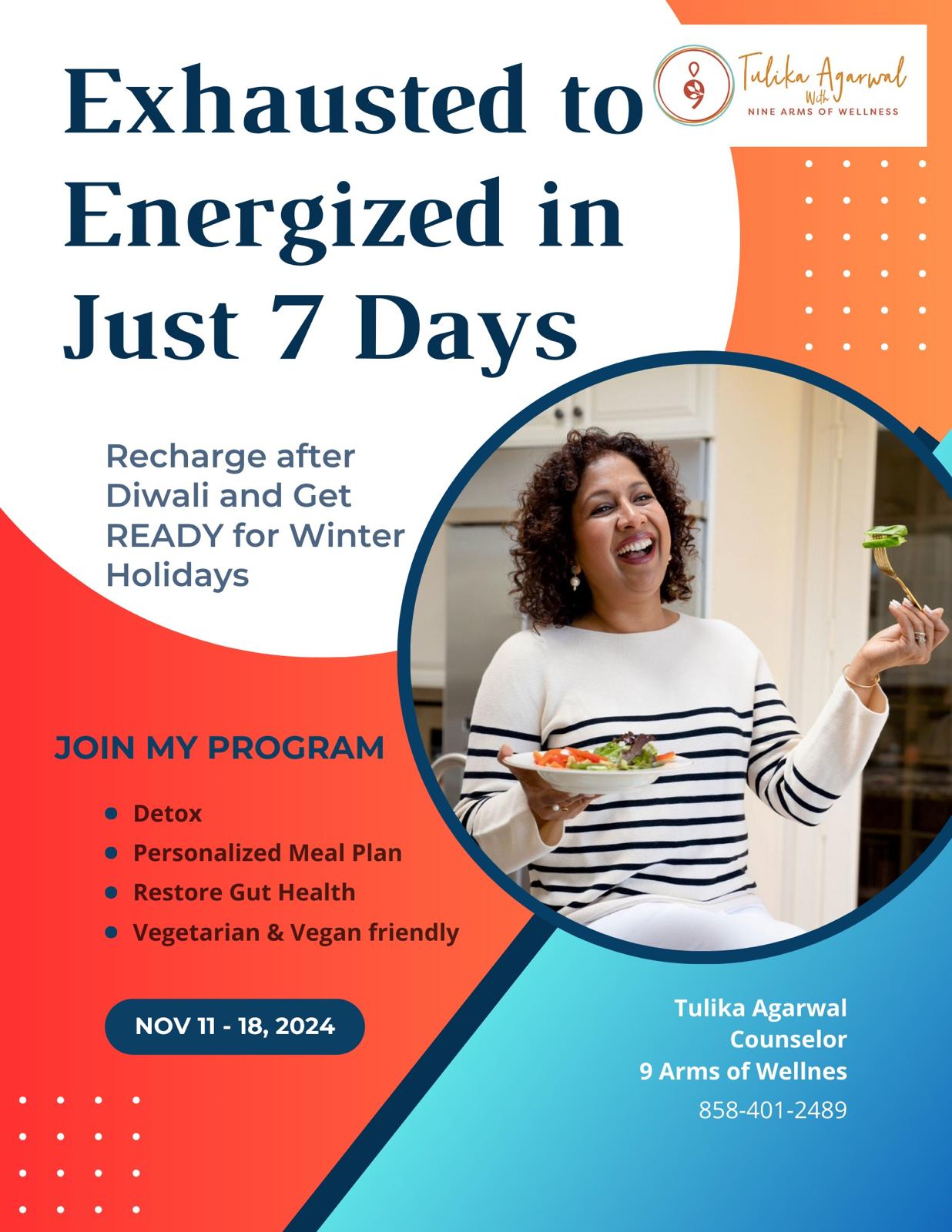 exhausted to energized in 7 days