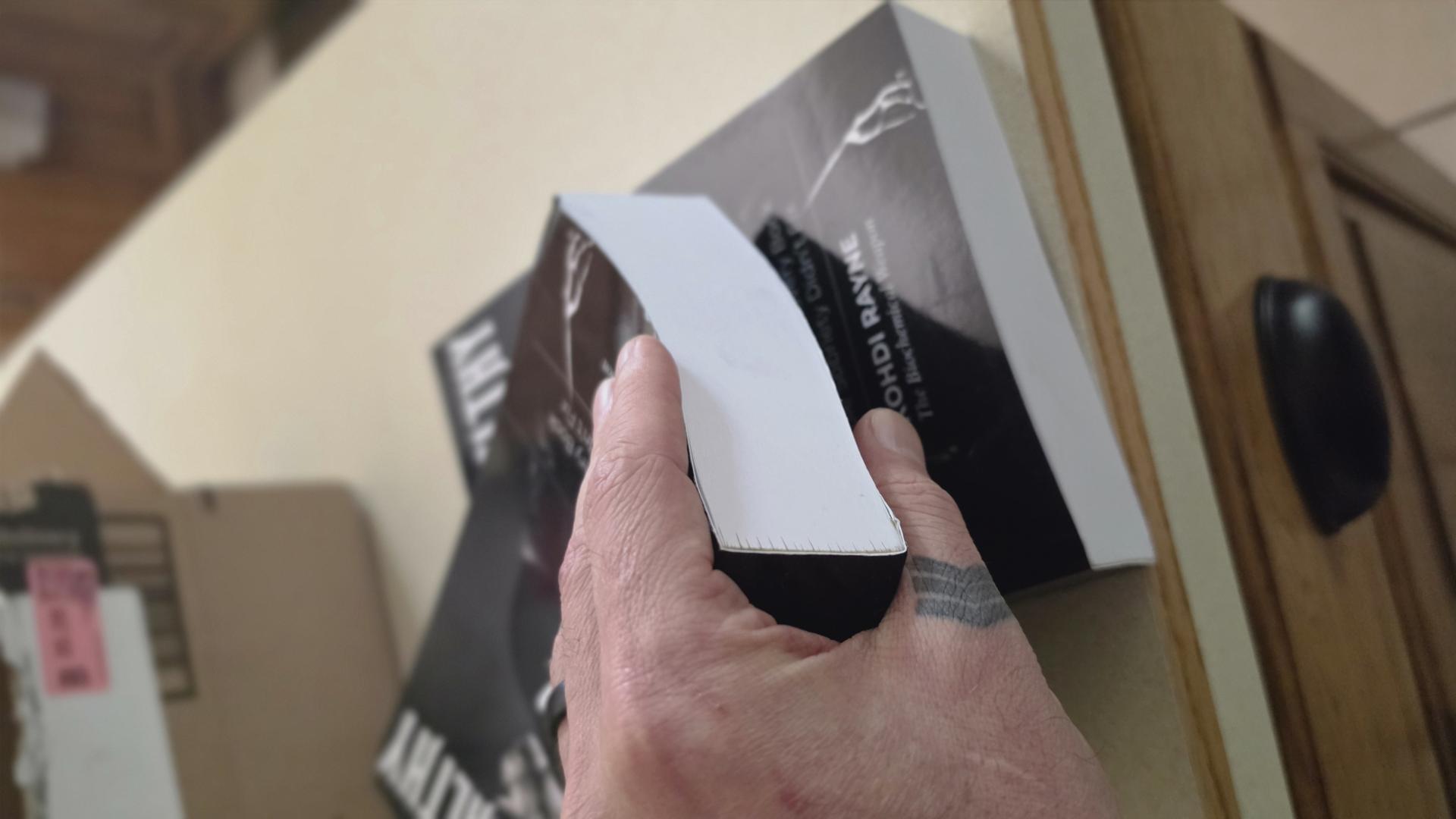Reader holding Hella Healthy