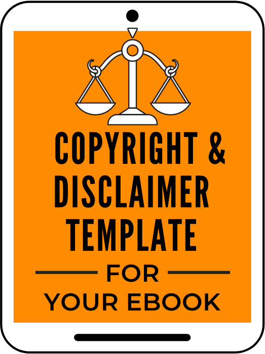 Copyright & Disclaimer Template