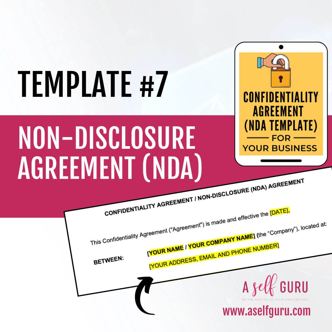 Non-Disclosure Agreement (NDA) template