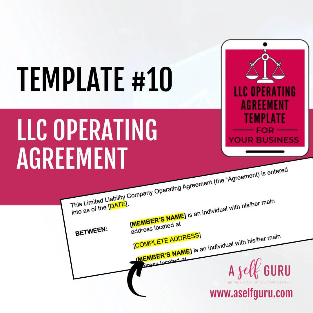 llc operating agreement