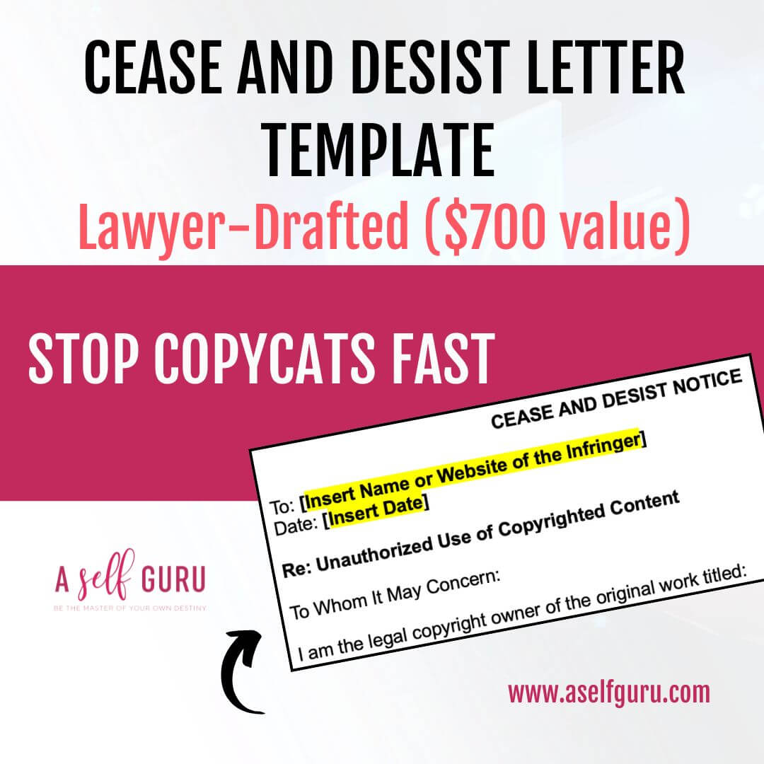 cease and desist letter template